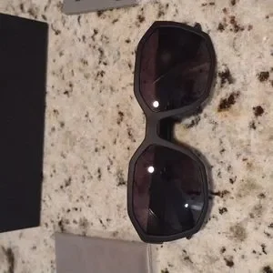 Prada | Accessories | Prada Polarized Sunglasses Matte Black  display picture 2